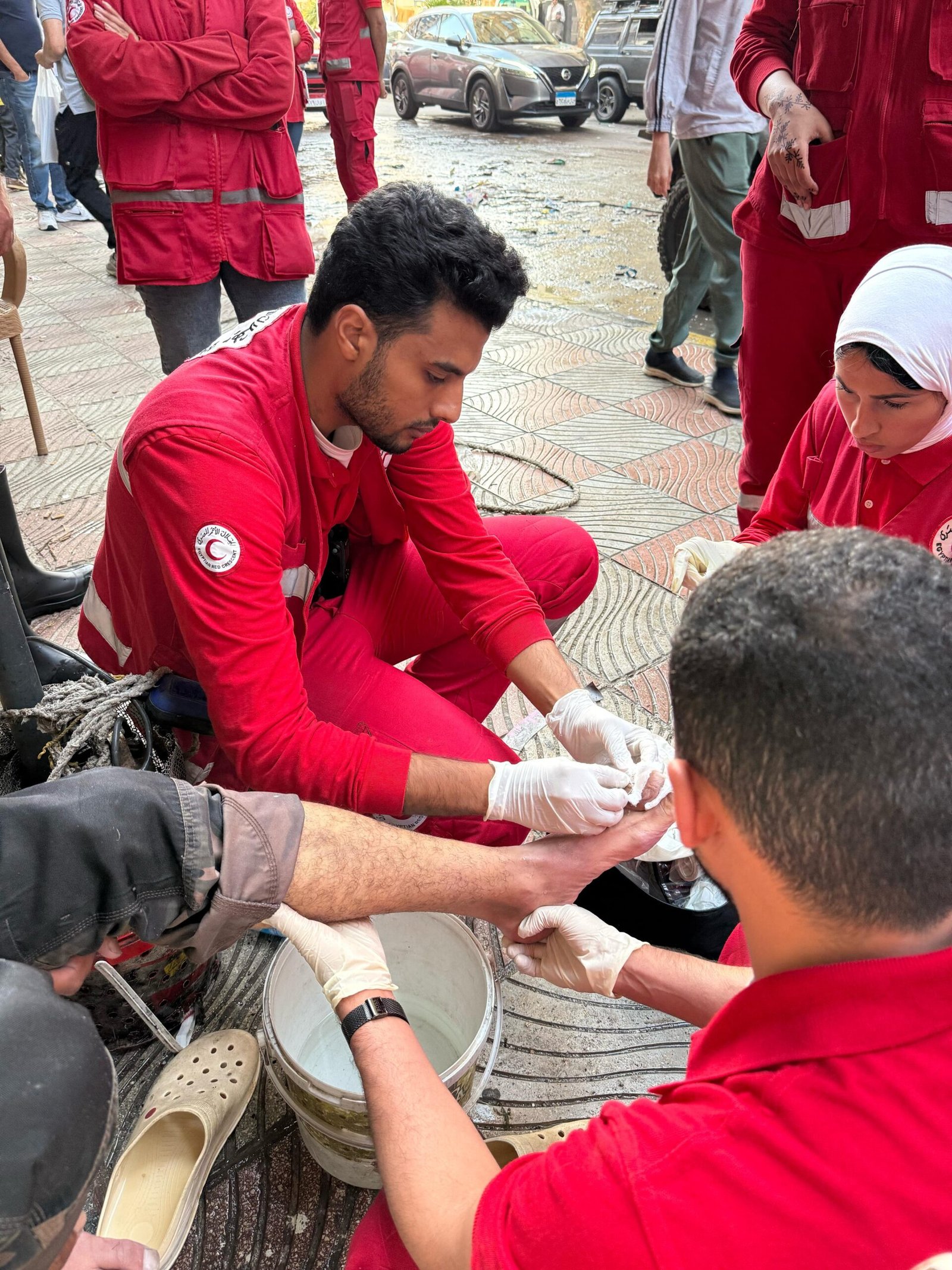 أبرز نتائج المسح الميداني للهلال الأحمر لأضرار أمطار الإسكندرية